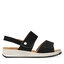 Caprice Sandále Caprice 9-28252-28 Black Comb 019