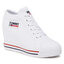 Tommy Jeans Sneakers Tommy Jeans Wedgr Sneaker EN0EN01346 White YBR