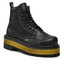 Altercore Klassiska kängor Altercore 653 Vegan Black/Yellow