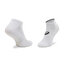 Asics 6 pares de calcetines cortos unisex Asics Ankle Sock 3033B556 Brilliant White 100