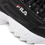 Fila Sneakers Black Fila Black Fila летние кроссовки 40 размер Black