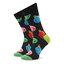 Happy Socks Sada 4 párů vysokých ponožek unisex Happy Socks XHTG09-6300 Barevná