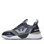 EA7 Emporio Armani Сникърси EA7 Emporio Armani X8X070 XK165 S917 Blk Iris+C.Blue+G.Fl