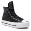 Converse Teniși Converse Ctas Lift Clean Hi 561675C Black/Black/White