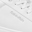 Calvin Klein Sneakersy Calvin Klein Vulc Lace Up Nano Fox-Lth HW0HW01066 Ck White YAF