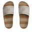 Tommy Jeans Șlapi Tommy Jeans Th Woven Slide FW0FW07259 Light Sandalwood RBS