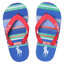 Polo Ralph Lauren Flip-flops Polo Ralph Lauren Camino RF103048C Red/Royal Mlt Stripe