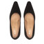 R.Polański High Heels R.Polański 1572 Czarny Zamsz