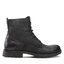 Jack&Jones Kozačky Jack&Jones Jfworca Leather 12159497 Anthracite