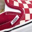 Vans Teniși Vans Classic Slip-On VN0A38F7VLW1 (Checkerboard) Rumba Red