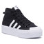 adidas Обувки adidas Nizza Platform Mid W FY2783 Cblack/Ftwwht/Ftwwht