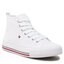 Tommy Hilfiger Plátenky Tommy Hilfiger High Top Lace-Up T3A9-32679-0890 S White 100