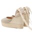 Manebi Espadrilky Manebi Wedge Espadrilles O 7.1 WV Natural