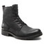 Jack&Jones Kozačky Jack&Jones Jfworca Leather 12159497 Anthracite