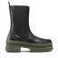 Steve Madden Klassische Stiefeletten Steve Madden Filina SM11001553-03001-068 Blk/Grn
