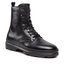 Tommy Hilfiger Kozačky Tommy Hilfiger Comfort Hilfiger Lth High Boot FM0FM04192 Black BDS