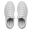 Patrizia Pepe Сникърси Patrizia Pepe PJ211.30 M Bianco/Argento