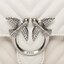 Pinko Handtasche Pinko Love Mini Icon Wallet C PE 23 PLTT 100062 A0GK Bianco Seta/Old Silver Z14O