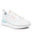 Puma Sneakersy Puma R78 373117 41 White/White/Peach Parfait