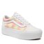 Vans Гуменки Vans Old Skool Stac VN0A7Q5MGBX1 Pastel Picnic Pink Plaid