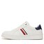 Tommy Hilfiger Sneakers Tommy Hilfiger Stripes Low Cut Lace-Up Sneaker T3X9-32849-1355 S White/Blue X336