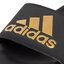 adidas Șlapi adidas adilette Comfort EG1850 Core Black/Gold Metallic/Core Black