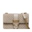 Pinko Handtasche Pinko Love One Classic Cl PE 23 PLTT 100053 A0F6 Grey I30Q