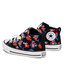 Converse Кецове Converse Ctas Street Mid 672732C Black/Dk Marina Blue