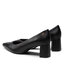 Tommy Hilfiger Κλειστά παπούτσια Tommy Hilfiger Basic Leather Mid Heel Pump FW0FW06348 Black BDS