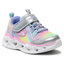 Skechers Sneakersy Skechers Rainbow Lux 302308N/SMLT Silver/Multi