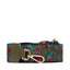 Creole Εναλλασσόμενο λουράκι στην τσάντα Creole KPS02 Kwiaty/Granat/Róż Ciemnt