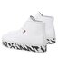 Tommy Jeans Sneakers Tommy Jeans Cups. Print Logo Mid EN0EN02065 White 0K4