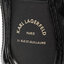 KARL LAGERFELD Cizme de cauciuc KARL LAGERFELD KL94770 Black Rubber W/Gold