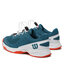 Wilson Zapatos Wilson Rush Pro Jr 4.0 Ql WRS329050 Blue Coral/Wht/Feista