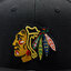 47 Brand Kšiltovka 47 Brand NHL Chicago Blackhawks No Shot '47 CAPTAIN H-NSHOT04WBP-BKB Black