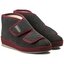 Schawos Hausschuhe Schawos 370016-9 Bordo/Anthrazit