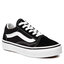 Vans Гуменки Vans Old Skool VN000W9T6BT Black/True White