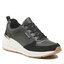 Skechers Sneakers Skechers Subtle Spots 155616/BLK Black Dura Leather/Black Leopard Trim