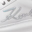 KARL LAGERFELD Сникърси KARL LAGERFELD KL62510A White Lthr/Iridescent