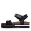 Tommy Jeans Sandály Tommy Jeans Flag Outsole Tommy Jeans Sandal EN0EN02122 Black 0GJ