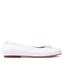 Polo Ralph Lauren Балеринки Polo Ralph Lauren Pony Ballet RF104211 White Leather