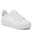 Calvin Klein Jeans Сникърси Calvin Klein Jeans Vulc Flatform Laceup Ny Refl Wn YW0YW01220 Bright White/Reflective YBR