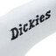Dickies 3 pár női bokazokni Dickies Invisible DK0A4XJZ White WHX