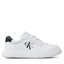 Calvin Klein Jeans Sneakers Calvin Klein Jeans Low Cut Lace-Up Sneaker V3X9-80553-1355 M White 100