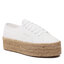 Superga Еспадрили Superga 2790 Rope Macrame Rhombus S3126PW White