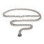 KARL LAGERFELD Dámský pásek KARL LAGERFELD 230W3105 Silver
