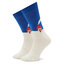 Happy Socks Súprava 3 párov vysokých detských ponožiek Happy Socks XKHDY08-0200 Farebná