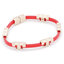 Tory Burch Βραχιόλι Tory Burch Serif-T Single Wrap Brecelet 61675 Gold/Brilliant Red/Brilliant