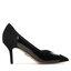 Baldowski Stilettos Baldowski D03849-3359-001 Zamsz Czarny/Lakier Czarny