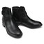 Clarks Bokacsizma Clarks Hamble Buckle 261510084 Black Leather